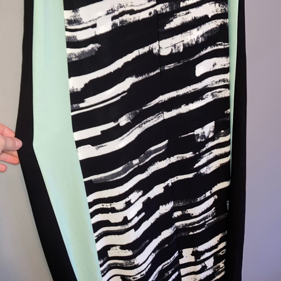 BCBGMaxAzria High Low Black and White Dress - Picture 9 of 11
